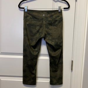 Lulu Lemon camo leggings